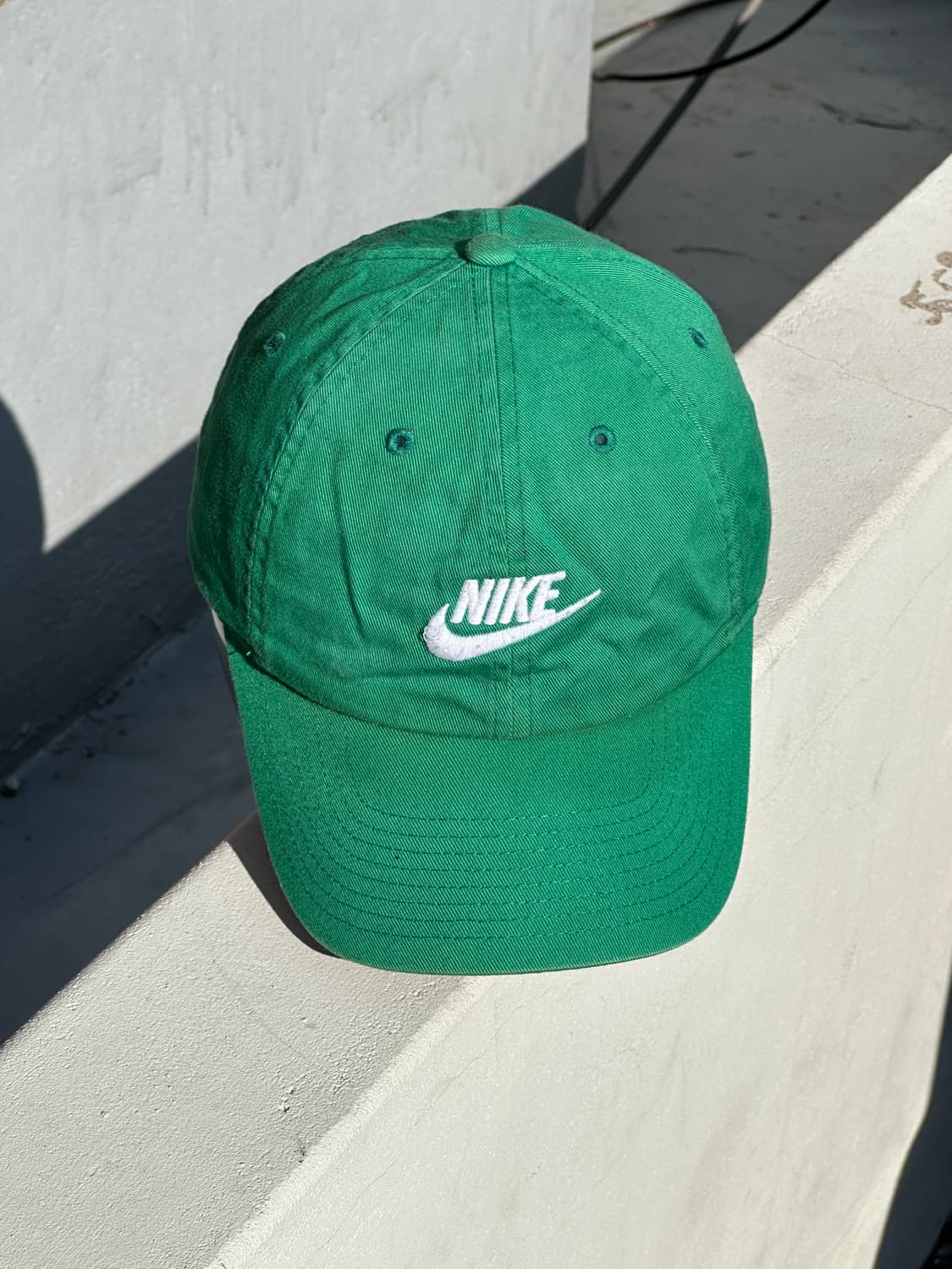 [S-M] 나이키 로고 그린 볼캡 모자 상품이미지1