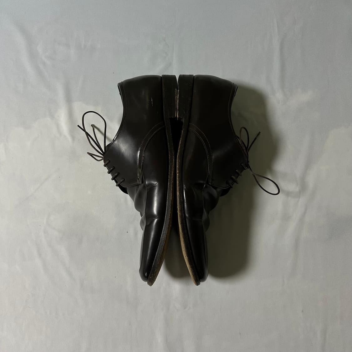 Prada semi square toe derby shoes 상품이미지4