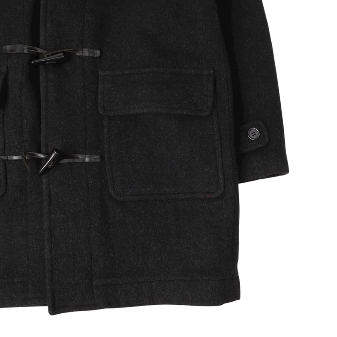 리바이스 2000s 챠콜 울 더플코트 상품이미지4