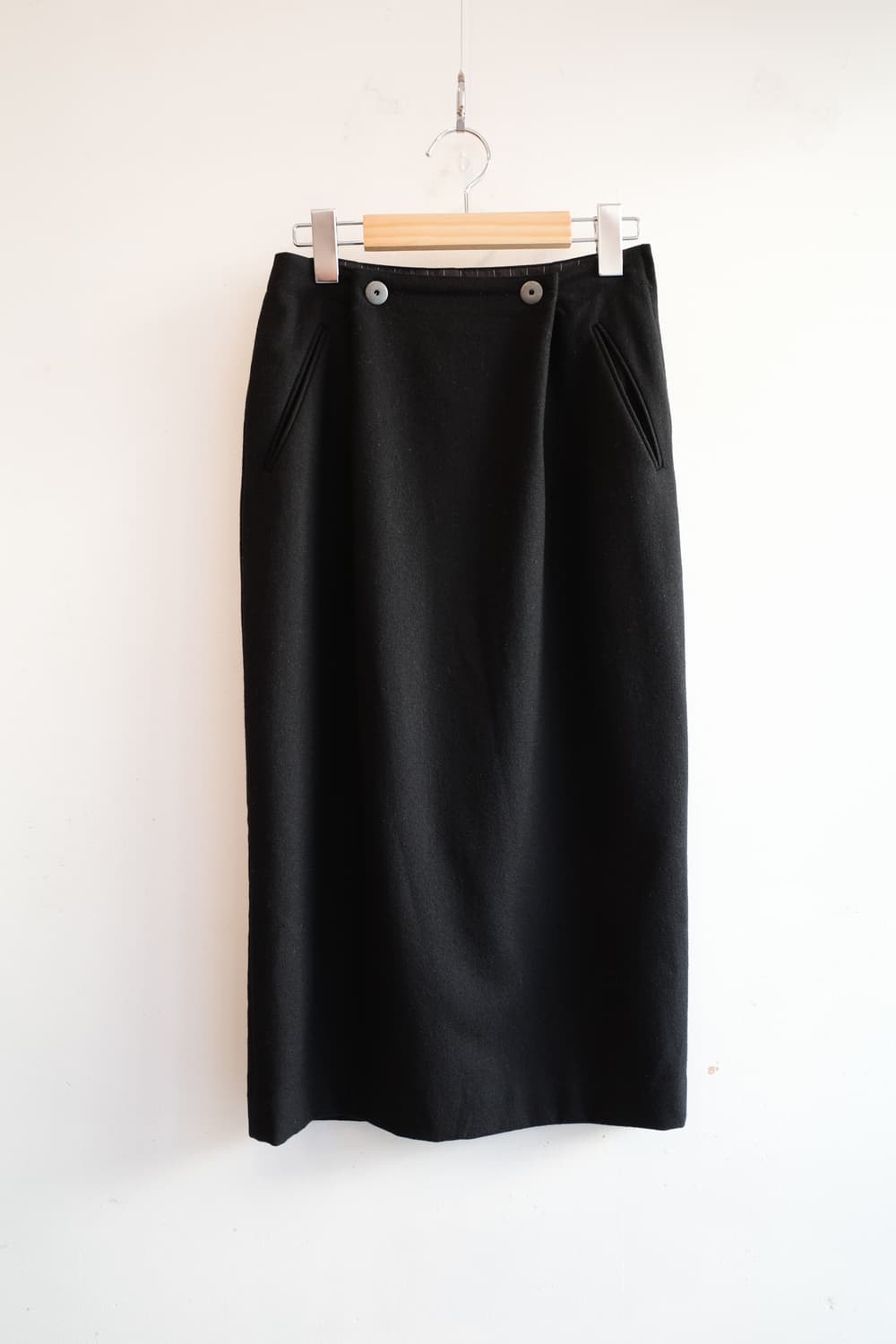 Jean Paul GAULTIER 장폴고티에 플리츠 울 스커트 상품이미지1