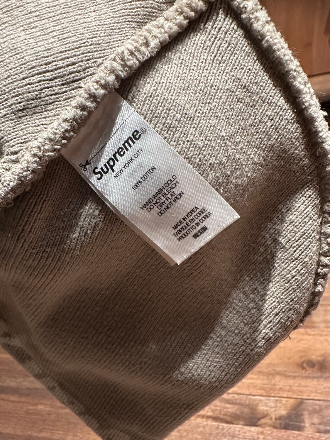 슈프림 팻 팁 비니 탄 - 22SS 상품이미지4