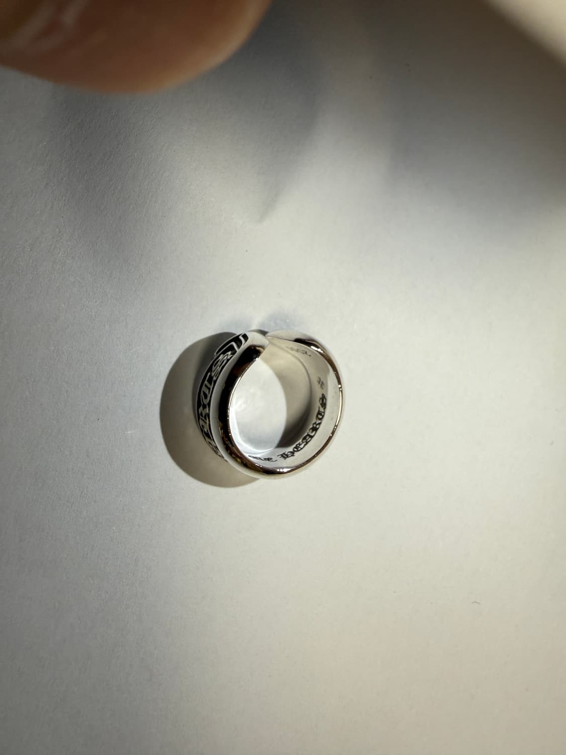 크롬하츠 스크롤라벨링 / 국내백화점 / US4.5(8호) 상품이미지4