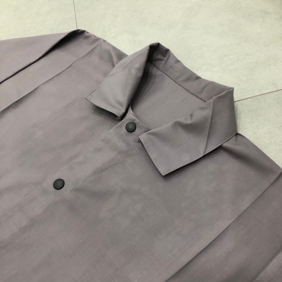 옴므플리세 immen 이세이미야케 오픈카라 셔츠 3 상품이미지2