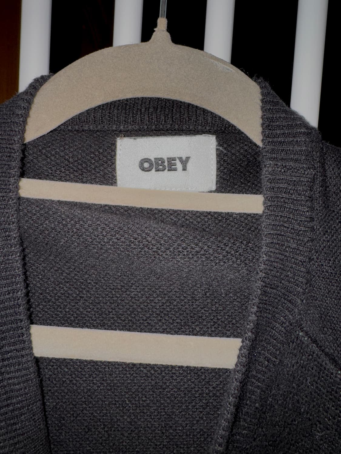 오베이 플라워 니트 가디건 M 상품이미지3