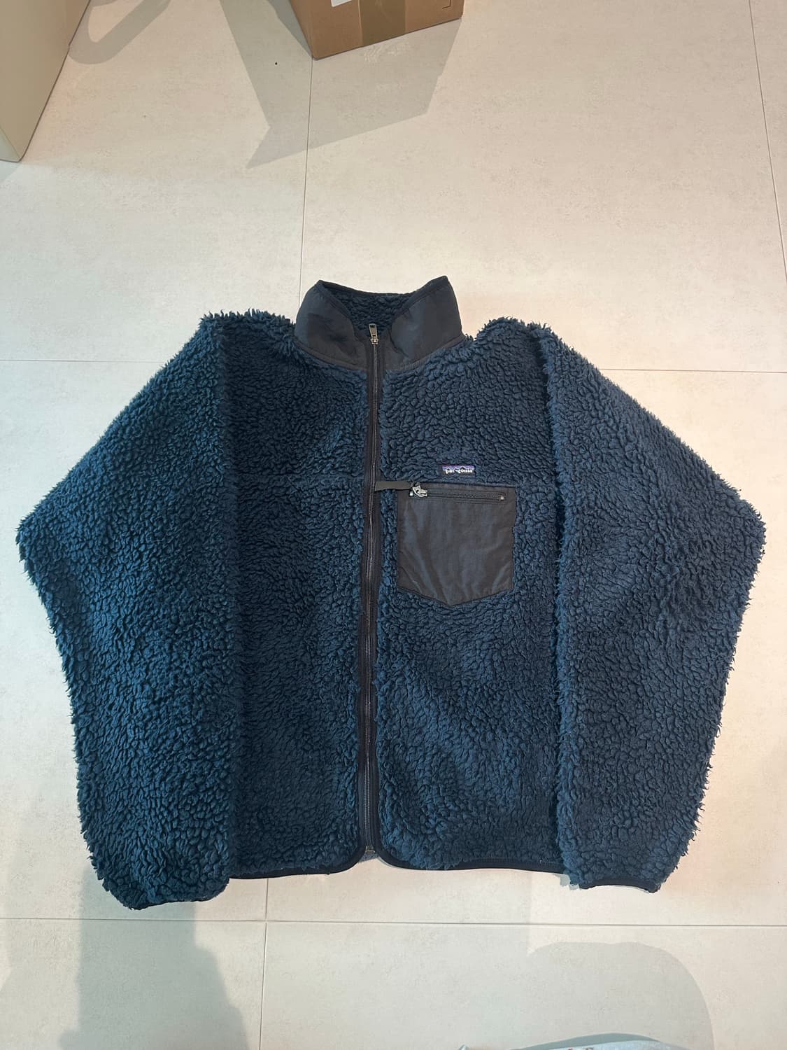 빈티지 파타고니아 딥파일 네이비블루 xxl 상품이미지1