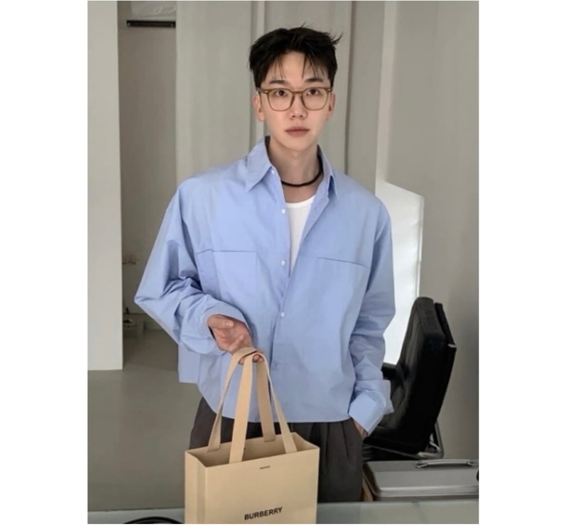 (보세) 크롭셔츠 소라 상품이미지1