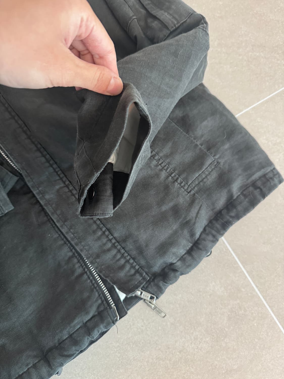 폴리테루 라미파카 웨트블랙 2사이즈 상품이미지3