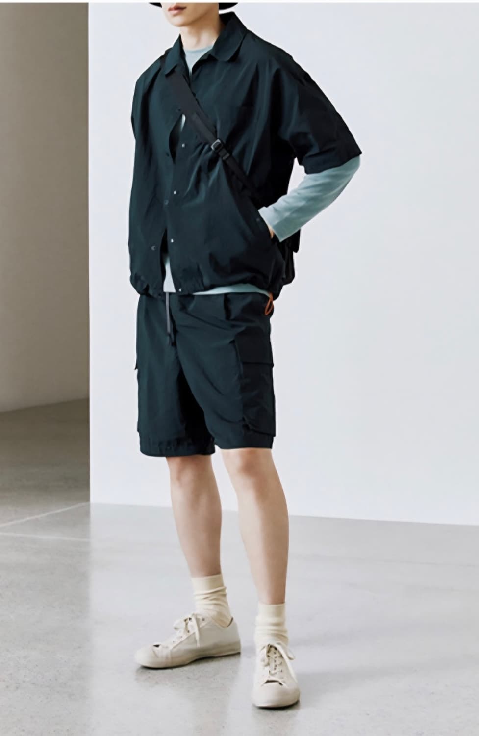 코오롱 커스텀멜로우 오버핏 셔츠형 자켓 상품이미지1