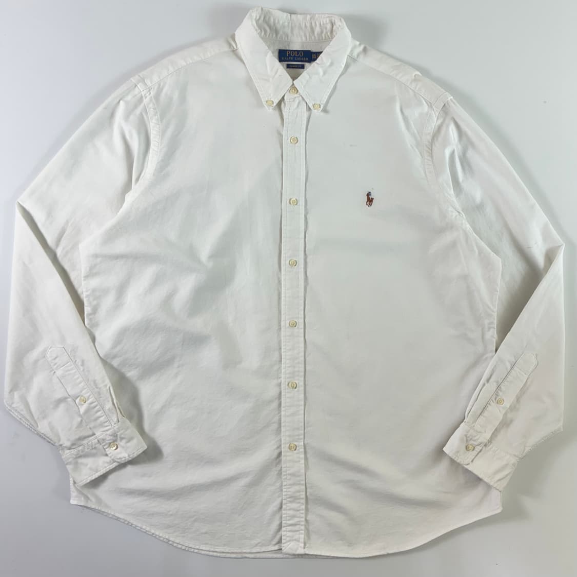 Polo 폴로 랄프로렌 신형 화이트 옥스포드 셔츠 상품이미지1