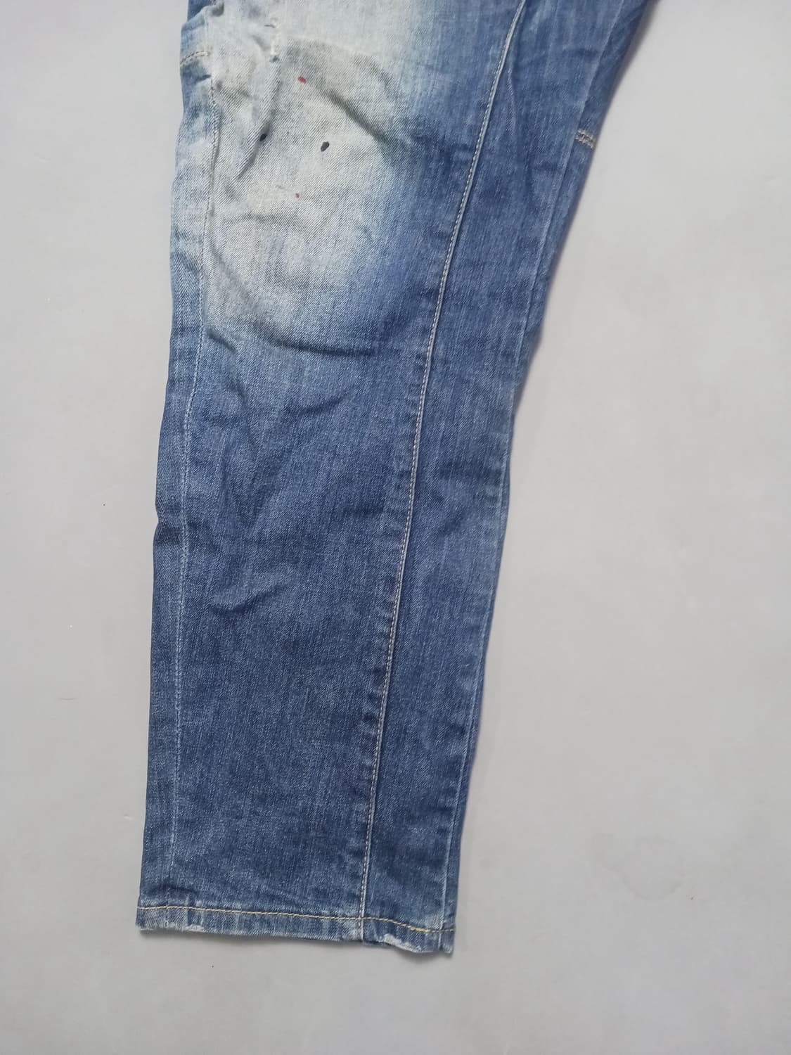 [38] 디스퀘어드2 더티오일 레드탭 타이디바이커진 청바지 상품이미지3