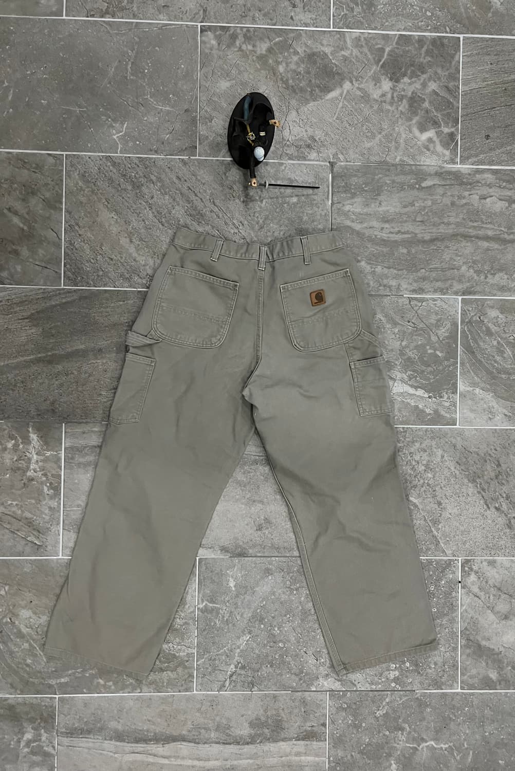 (34X30)칼하트 싱글니 워크팬츠 B11 DES 데저트 던거리 핏 상품이미지2