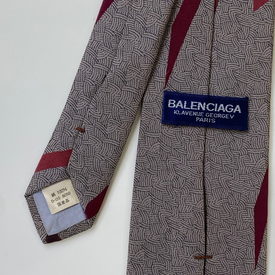 BALENCIAGA 발렌시아가 정품 명품 넥타이 상품이미지4