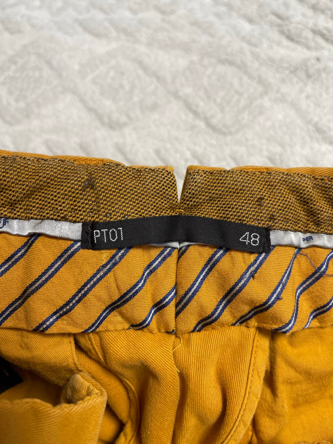 PT01 x BEAMS 콜라보 코튼 슬랙스 팬츠 48 상품이미지7