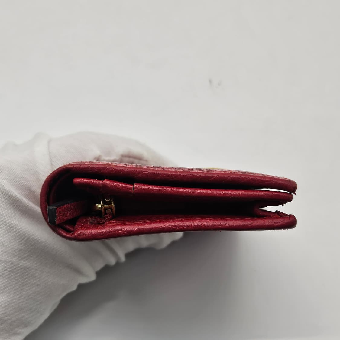 정품 구찌 GG 마몽 반지갑(레드) 상품이미지6