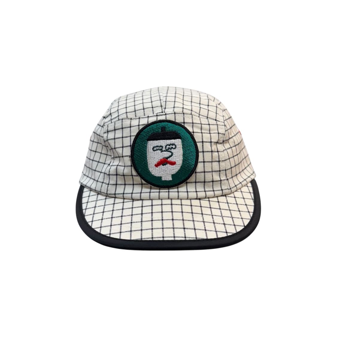 키즈 숏챙 그리드 캠프캡 상품이미지2