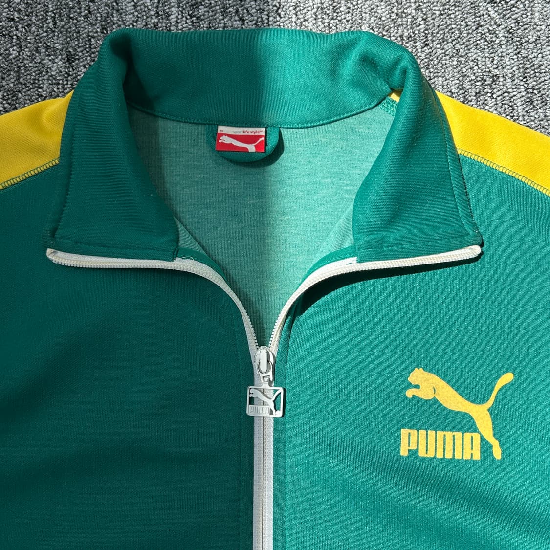 퓨마 그린 킹스톤 트랙탑 져지 상품이미지5