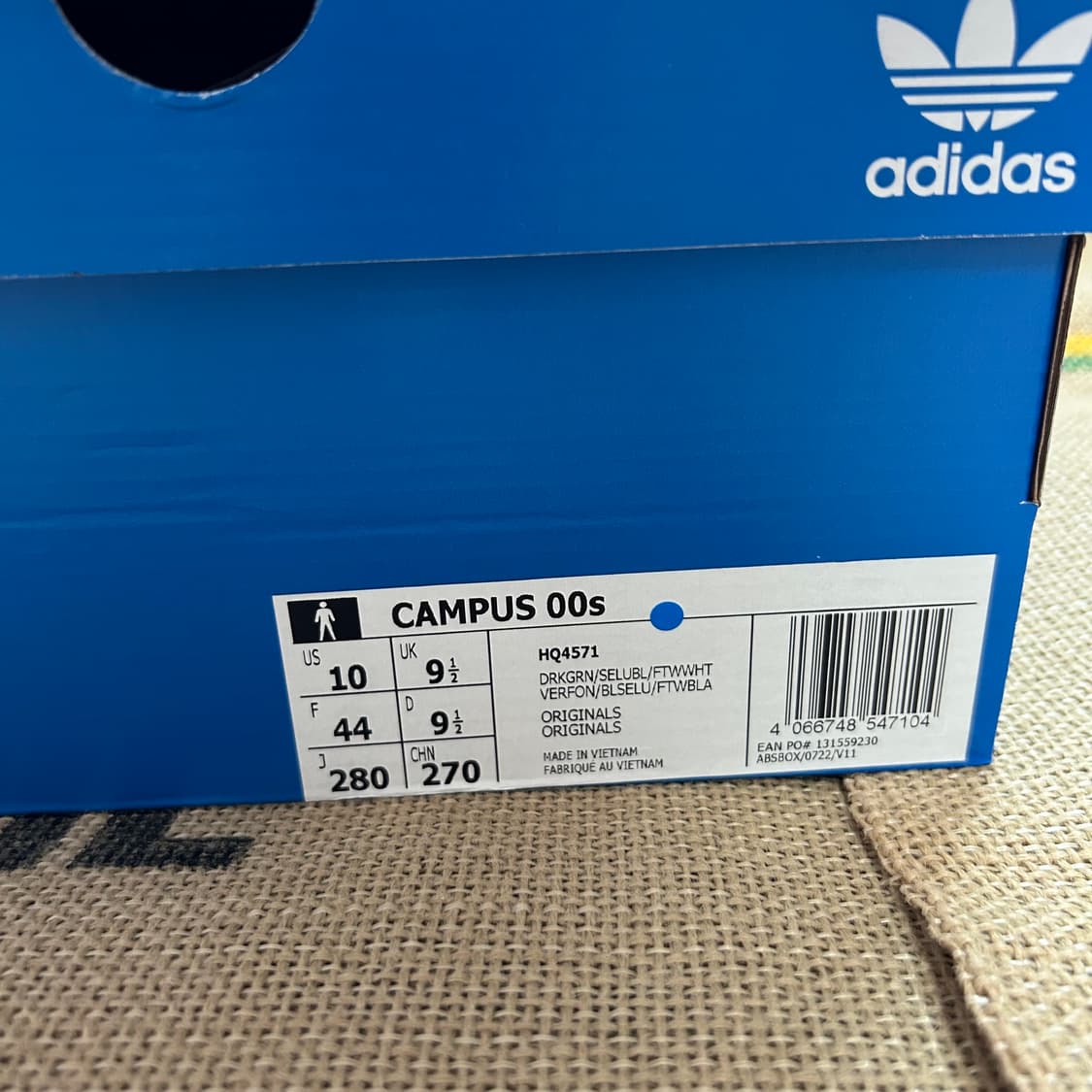새상품 아디다스 캠퍼스 00s 루시드 블루 상품이미지7