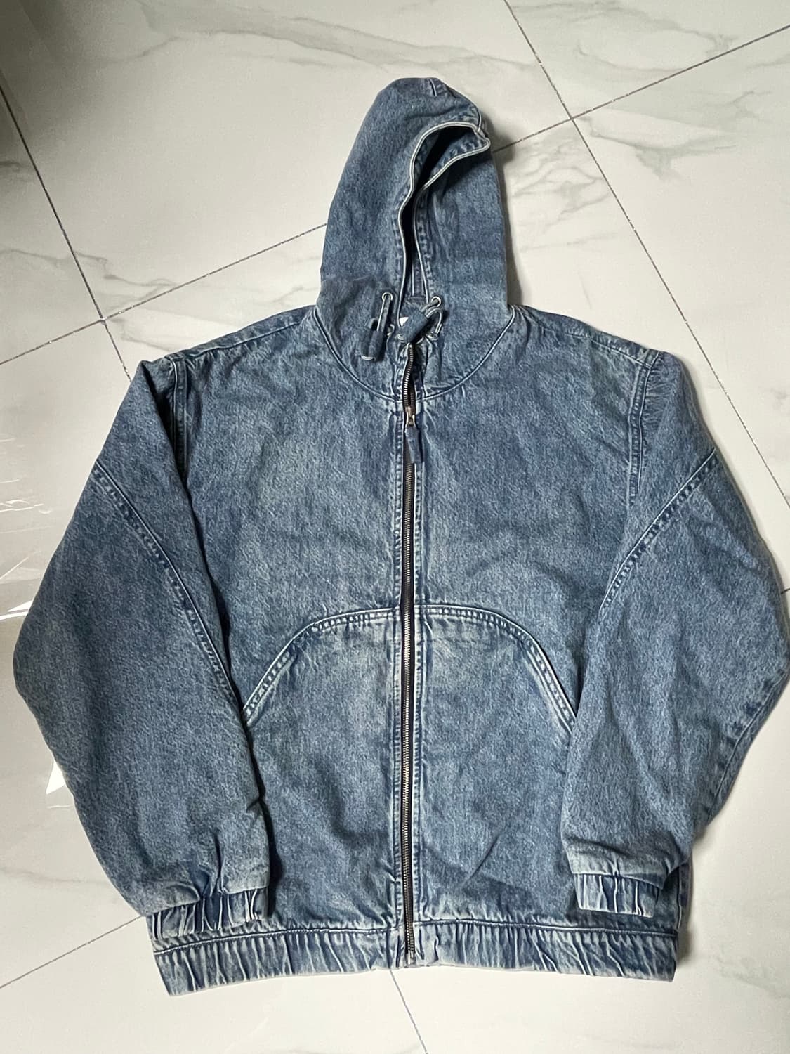 gimaguas 데님 후드 재킷 상품이미지1