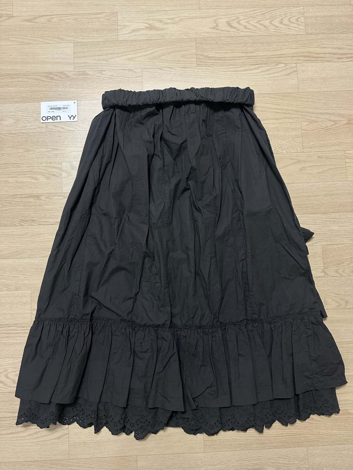 [M]open yy 롤 웨이스트 스커트 상품이미지7