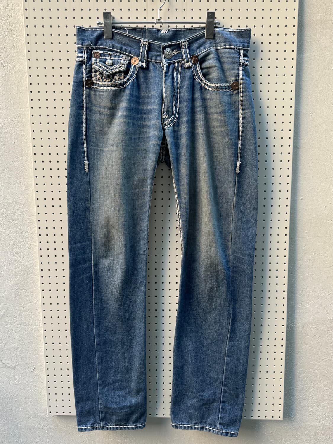 트루릴리전 빌리 슈퍼 T 플레어 팬츠 상품이미지4