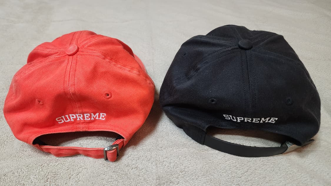 슈프림 볼캡 2개 일괄판매합니다 상품이미지2