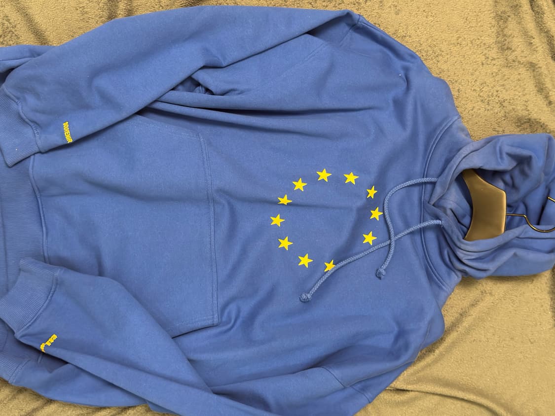 [XL] 수베니어오피셜 후드 블루 새상품 상품이미지1