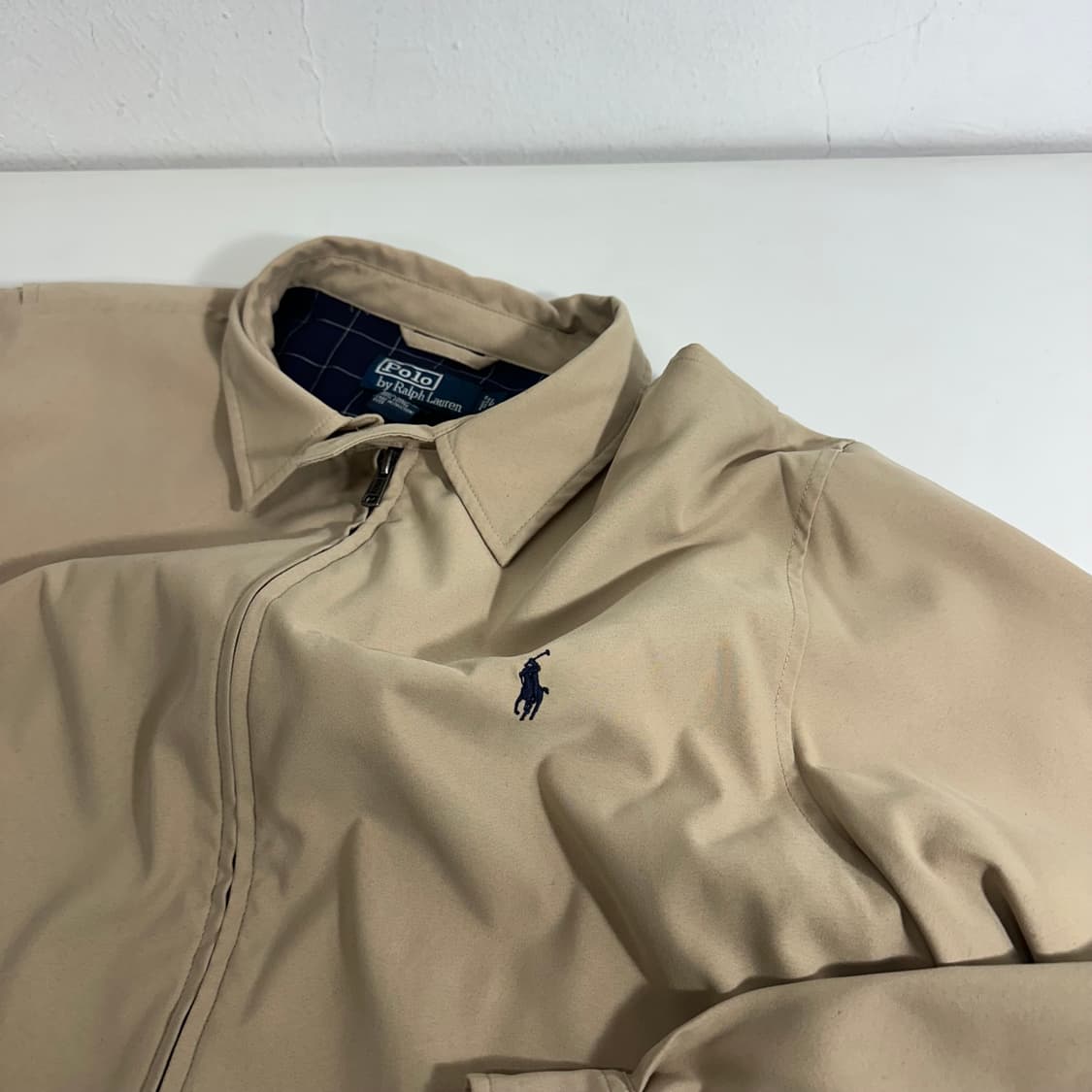 L 105 폴로 랄프로렌 베이지 스윙탑 자켓 상품이미지3
