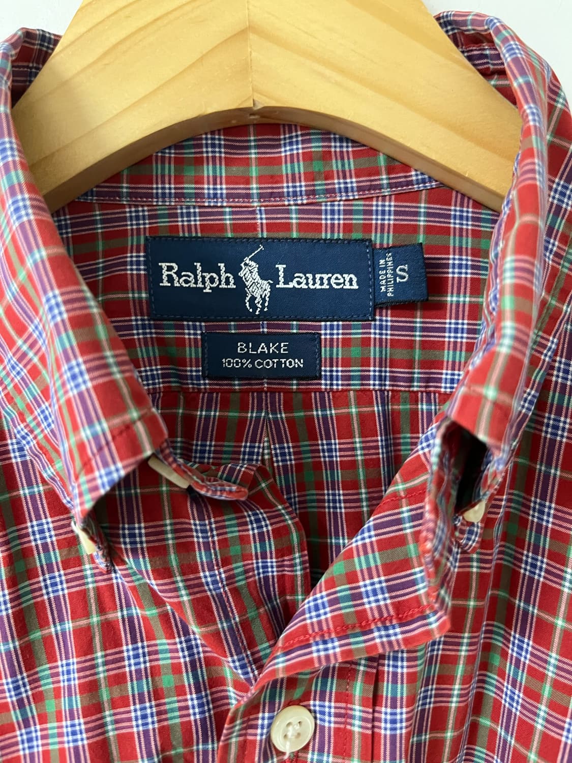 폴로 체크 셔츠 반팔 상품이미지6