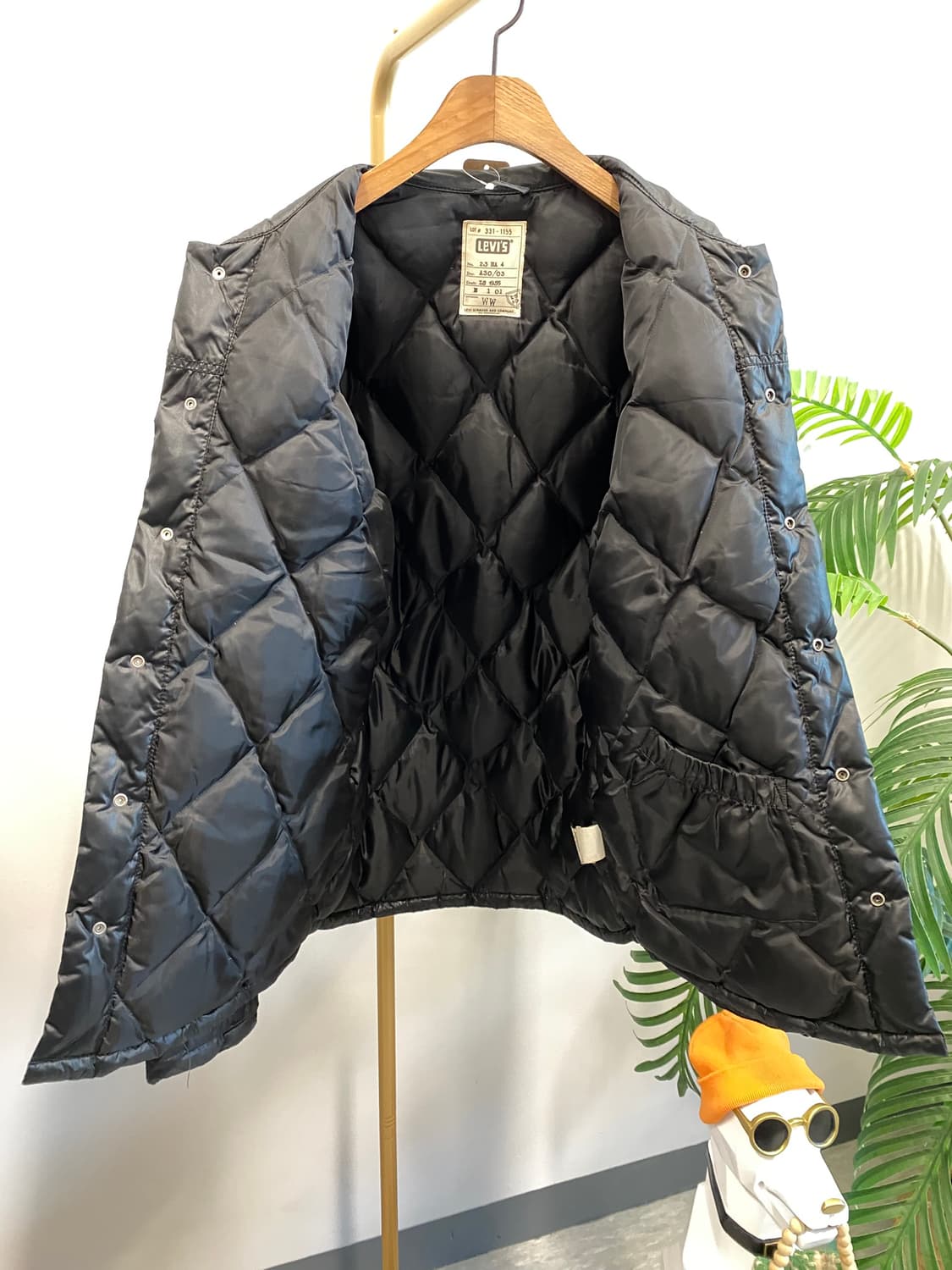 리바이스 덕다운 패딩 셔츠 자켓 상품이미지3
