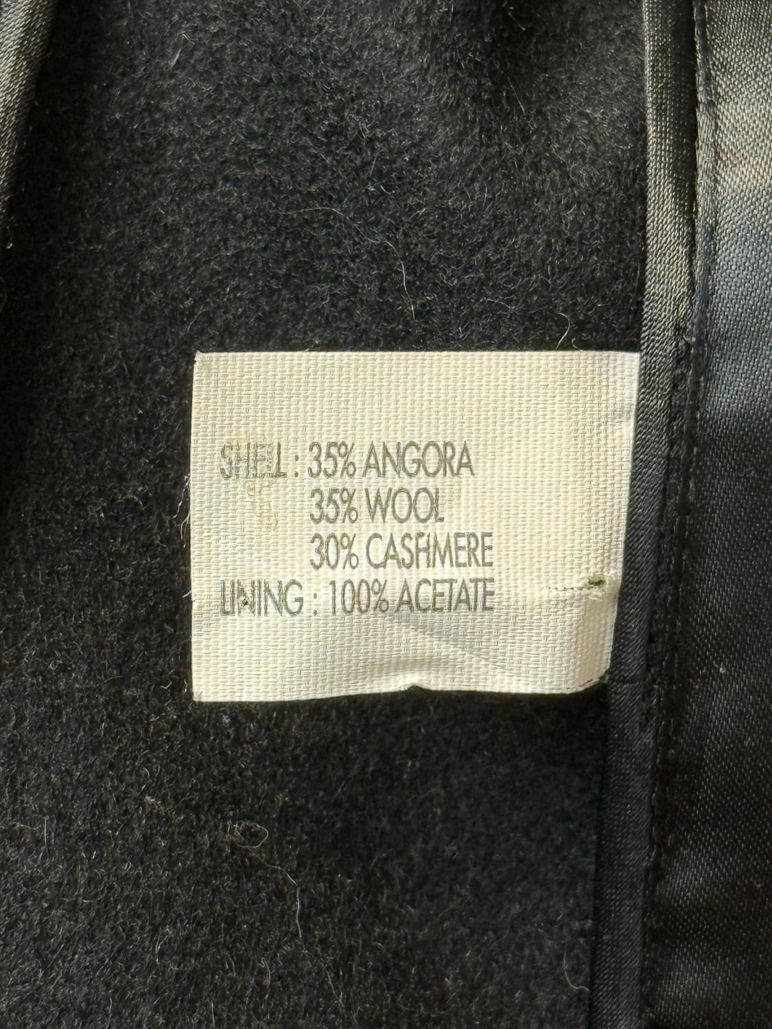 Calvin Klein angora wool cashmere jacket 상품이미지5