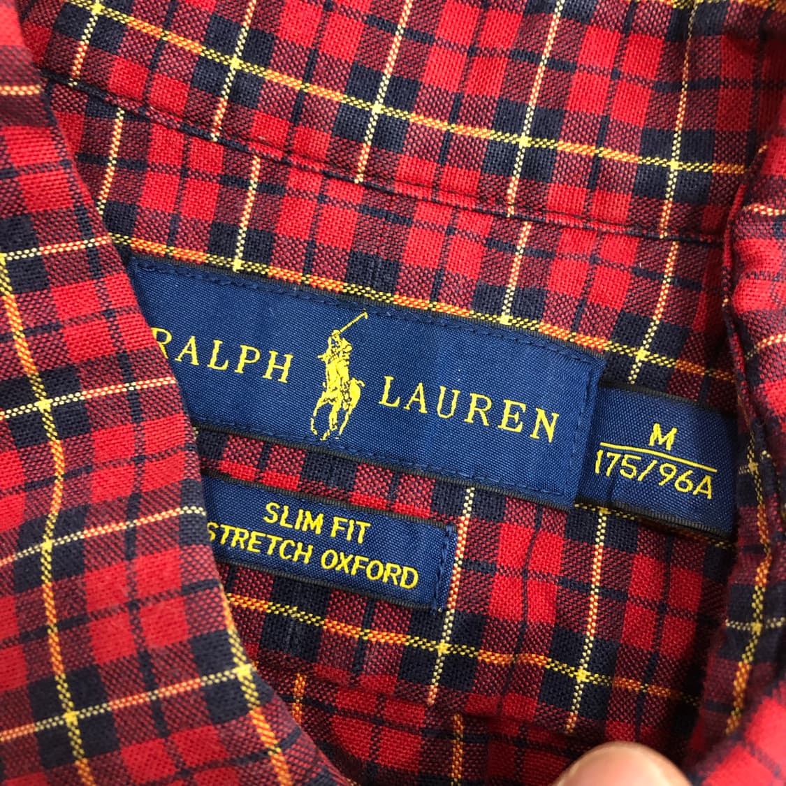 폴로 랄프로렌 체크 셔츠 상품이미지5