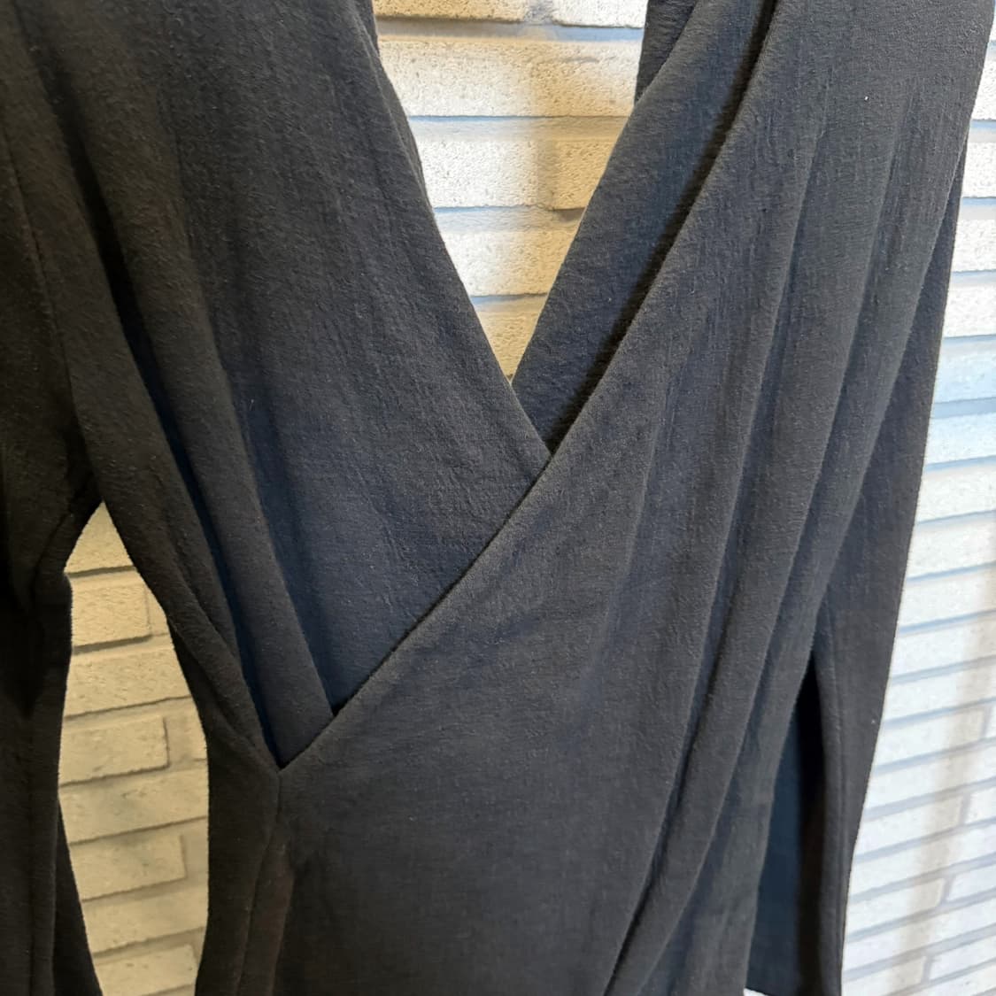 알렉산더 왕 하이브리드 랩 블레이저 탑 더블버튼 골지안감 블랙 상품이미지6