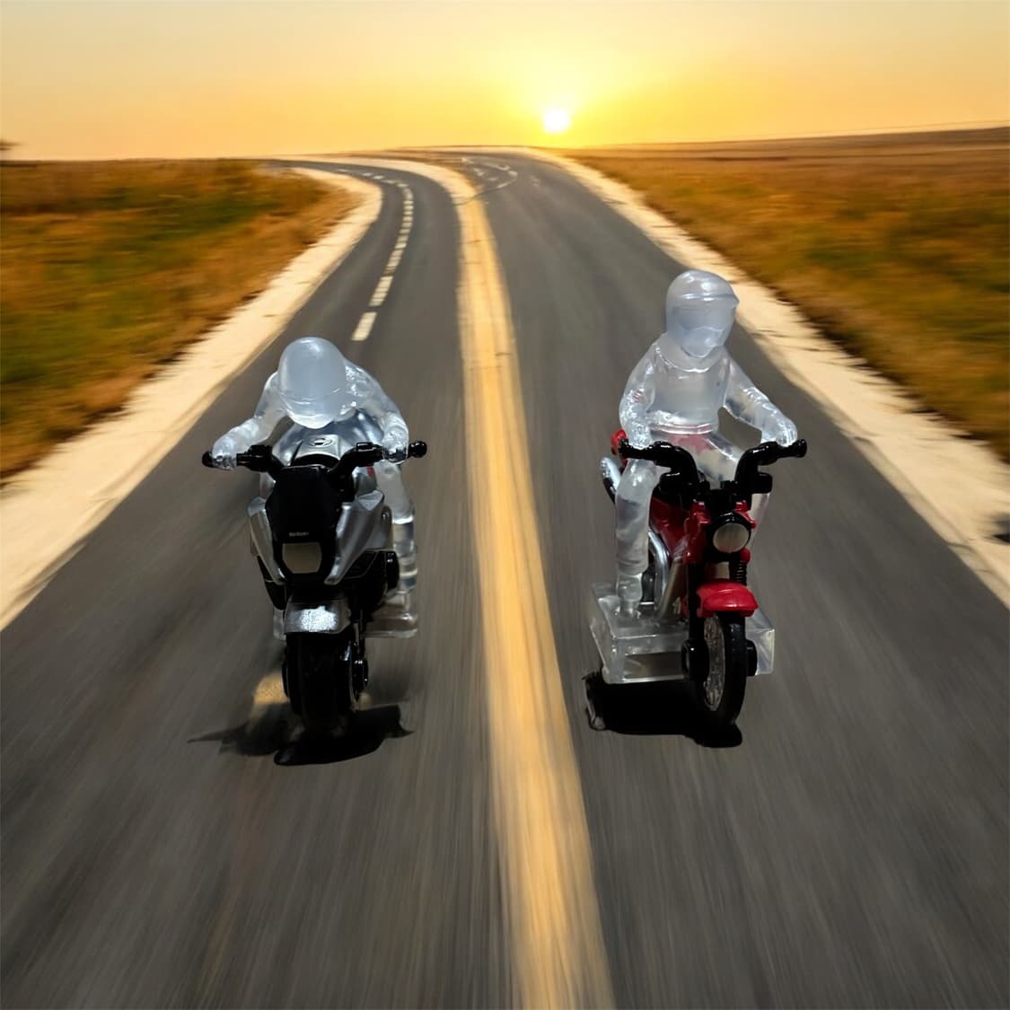 [새상품] 토미카 오토바이 2종 (스즈키 카타나, 혼다 CT125) 상품이미지1