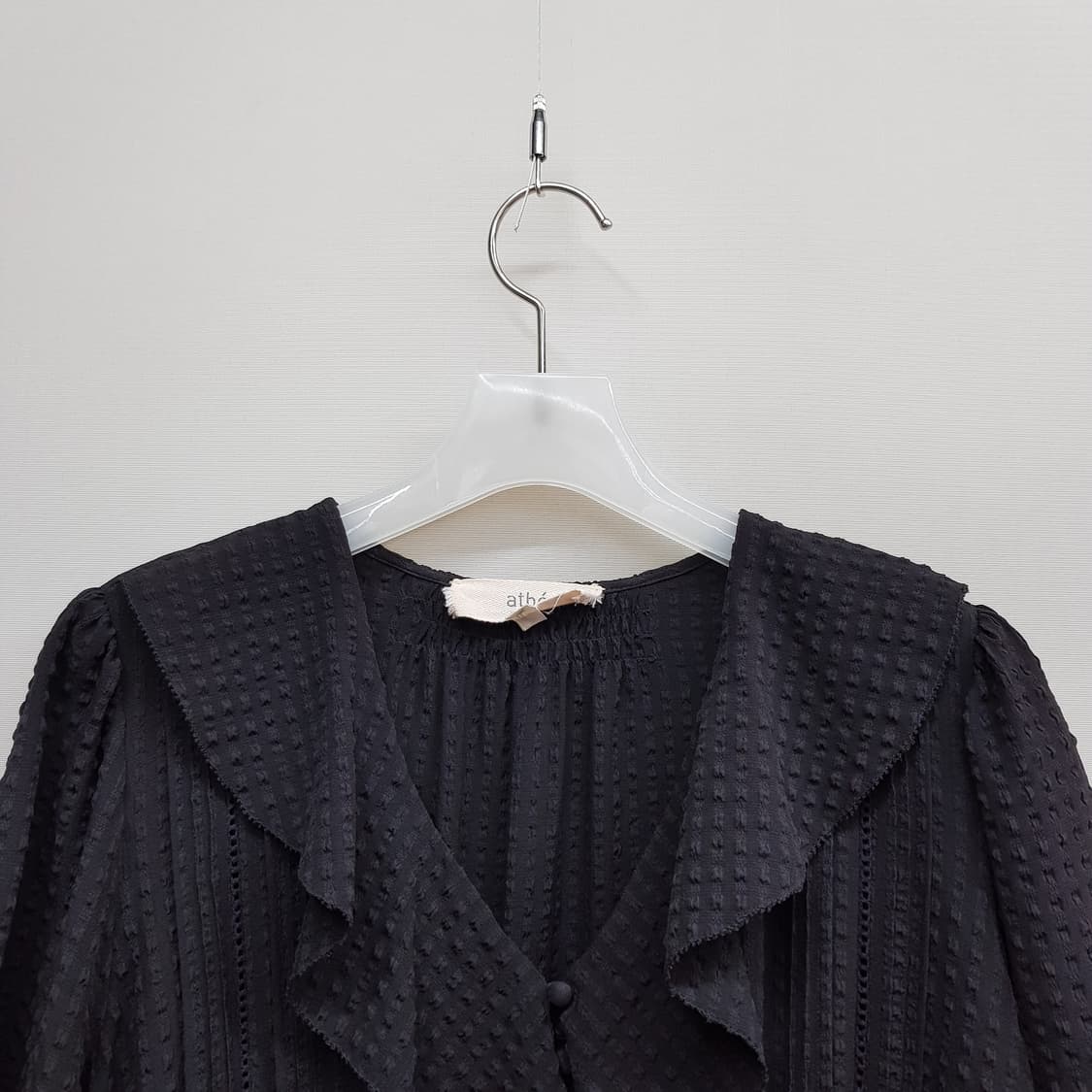 아떼 2021 러플 카라 롱 원피스 38사이즈 상품이미지2