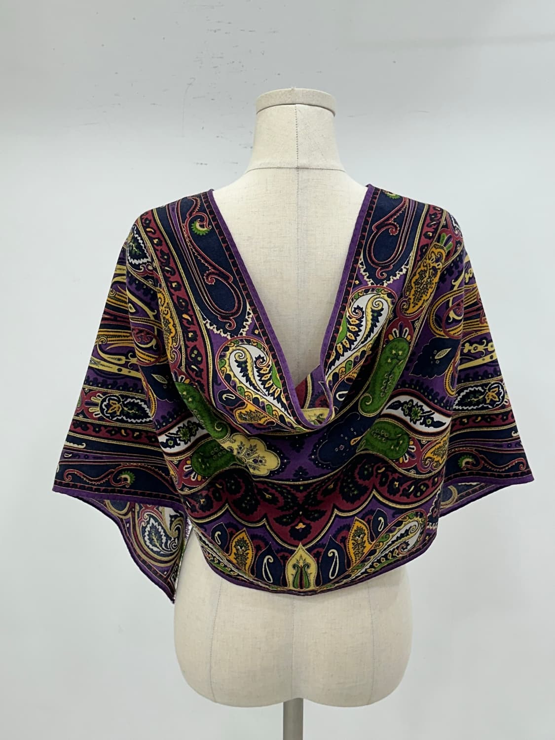 에트로 울 실크 머플러 상품이미지6