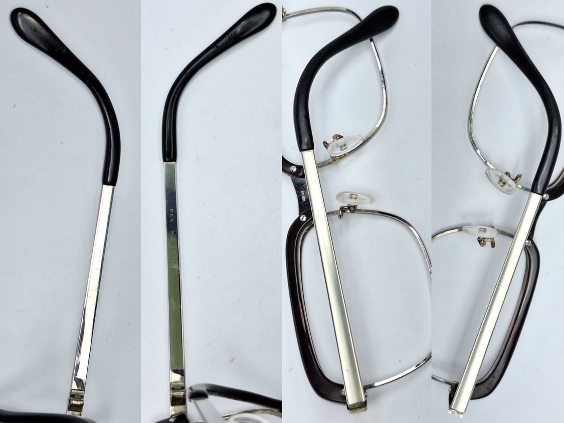 80s 일본 ROSIER n38 SPM 100 선플래티늄 하금테 안경테 상품이미지9