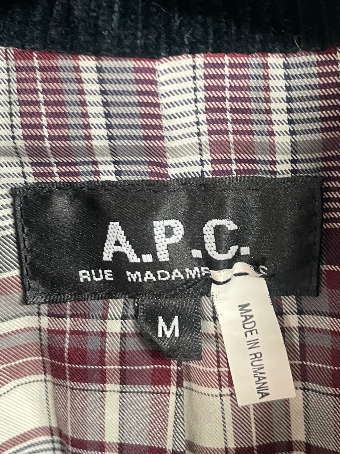  APC 아페쎄 카키 퀼팅 자켓 (on.08) 상품이미지6