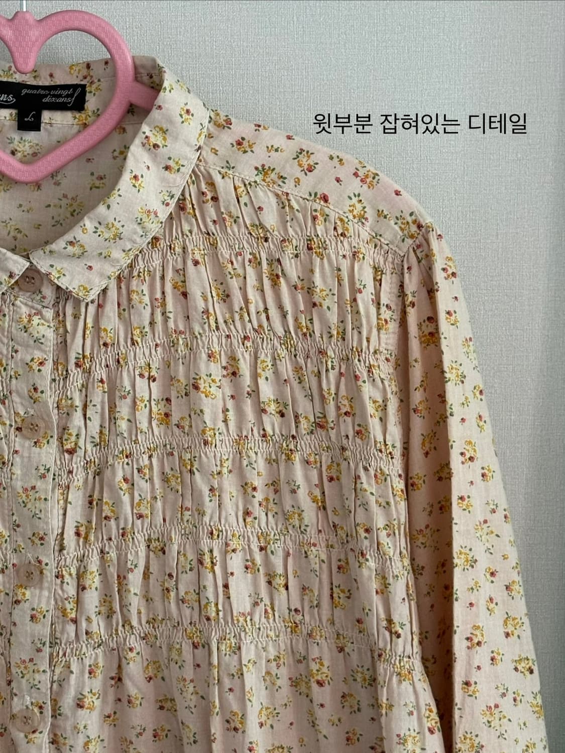 플라워 블라우스 상품이미지5
