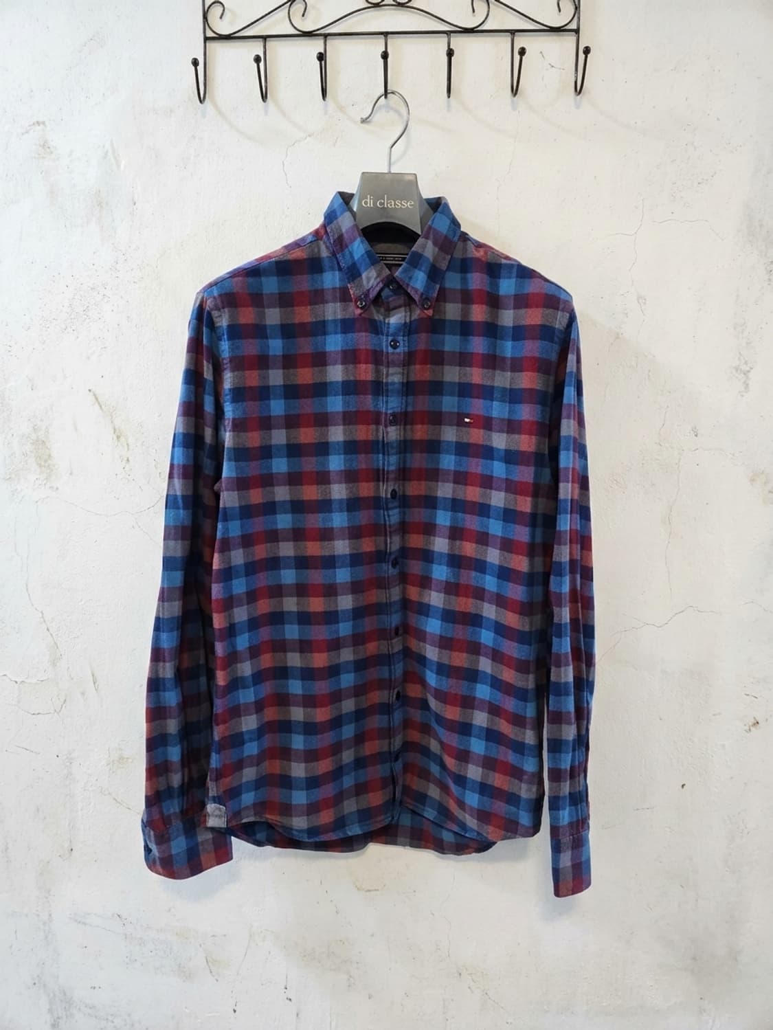 타미힐피거 남성 체크 셔츠 S 상품이미지1