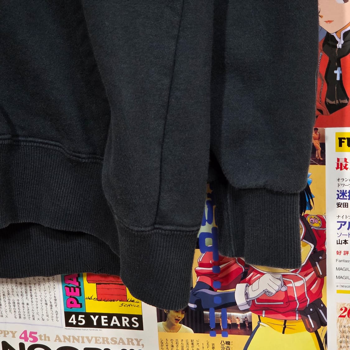 JPN 피코 오버핏 레터링 펑크 후드집업 상품이미지7