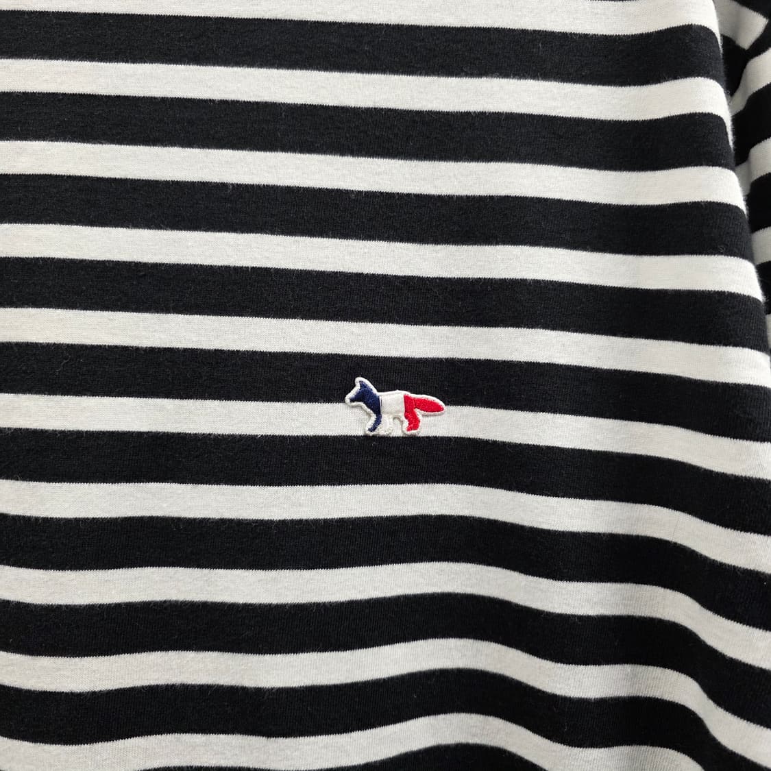 0765 [메종키츠네] 스트라이프  긴팔 XL 공용 상품이미지5