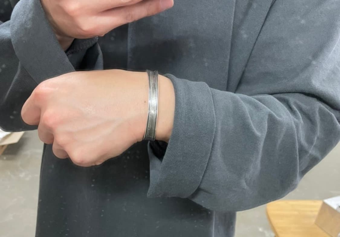 불레또 실버은팔찌 빈티지쥬얼리 상품이미지4