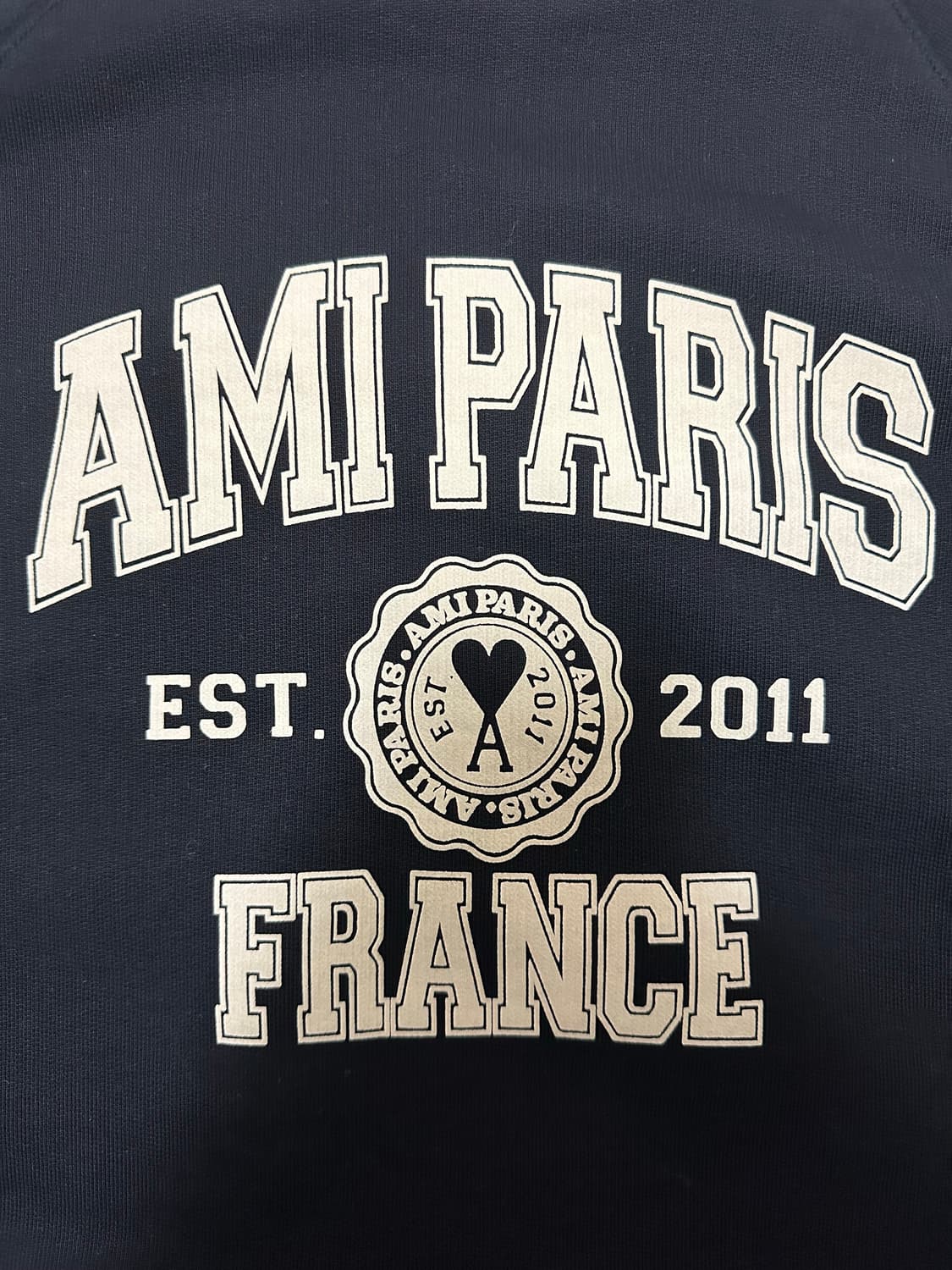 아미 파리스 맨투맨 블랙 XL 상품이미지2