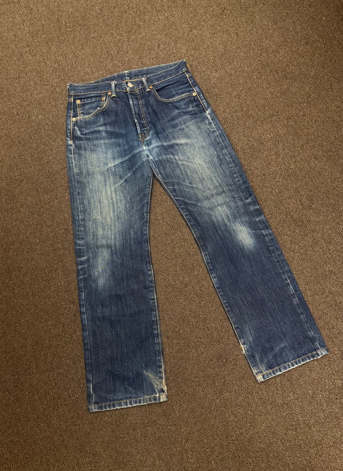 32)리바이스 501 빈티지 워싱 데님팬츠 상품이미지1