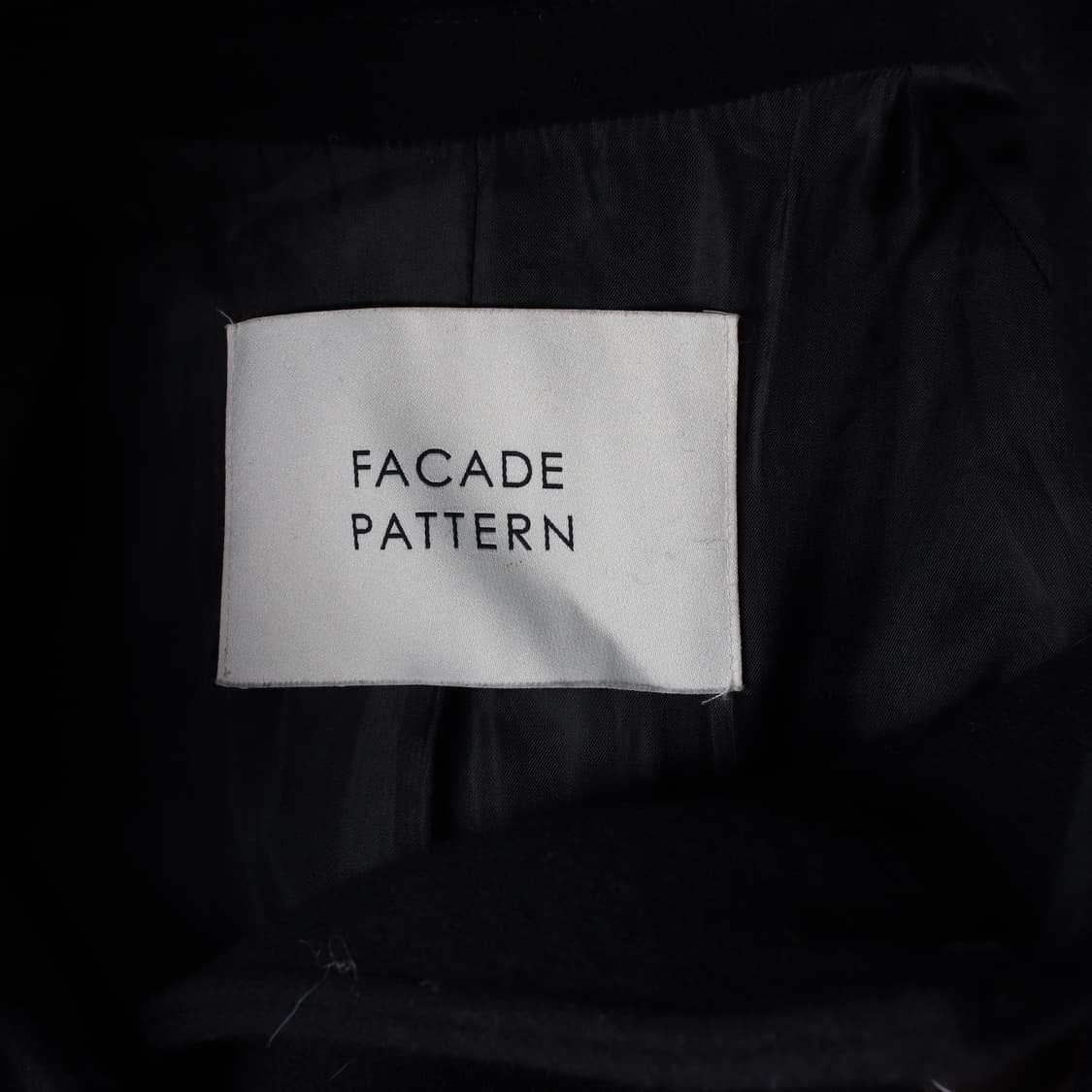 파사드 패턴 울 캐시미어 블렌드 발마칸 코트 상품이미지4