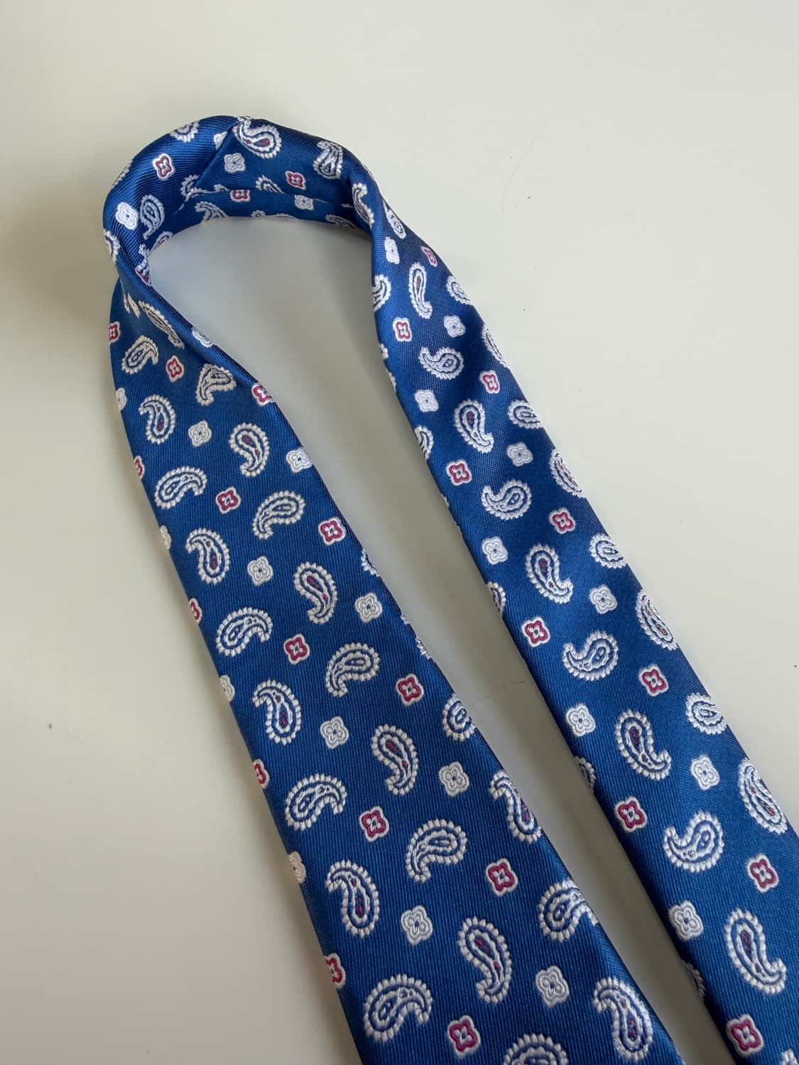 빈티지 페이즐리 넥타이 7.3cm 상품이미지7
