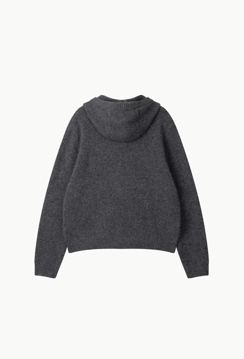 Lundy 런디 mellow hood knit cardigan 차콜 m 상품이미지2