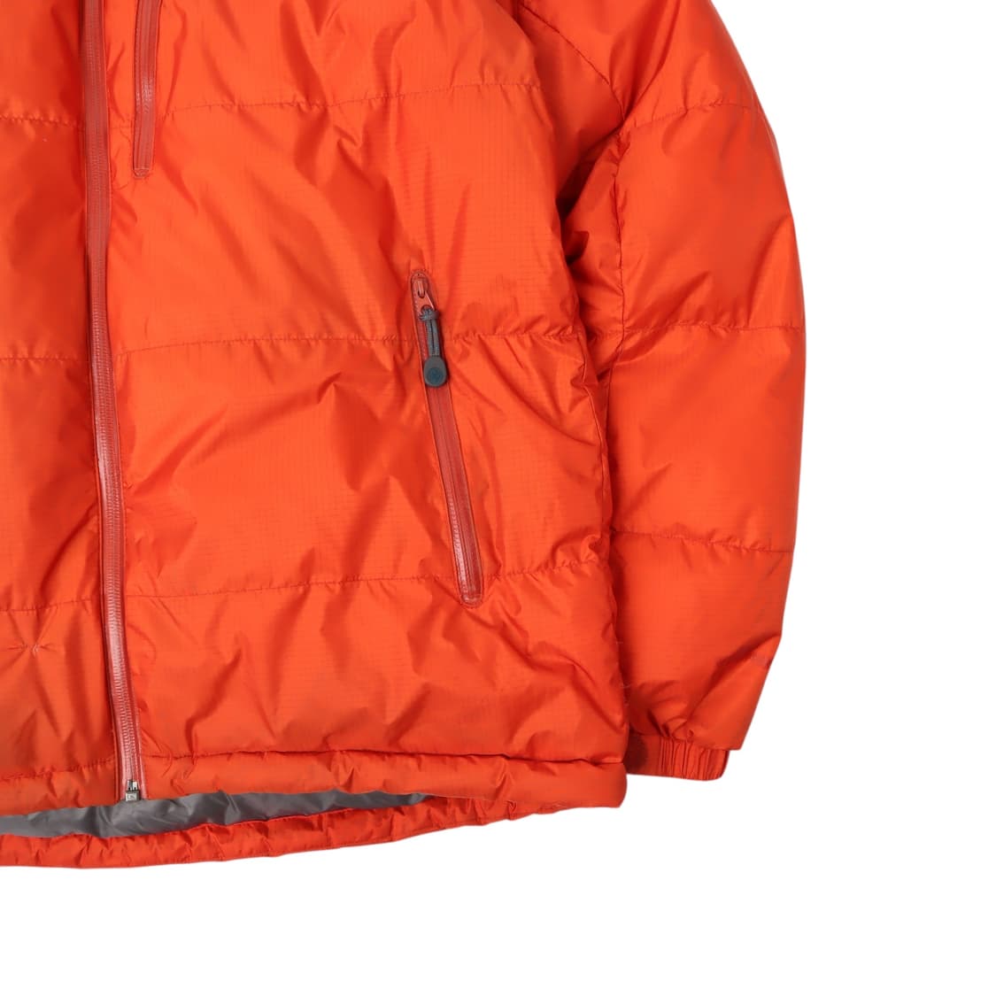 몽벨 오렌지 ex800 나일론 쉘 다운 패딩 상품이미지3