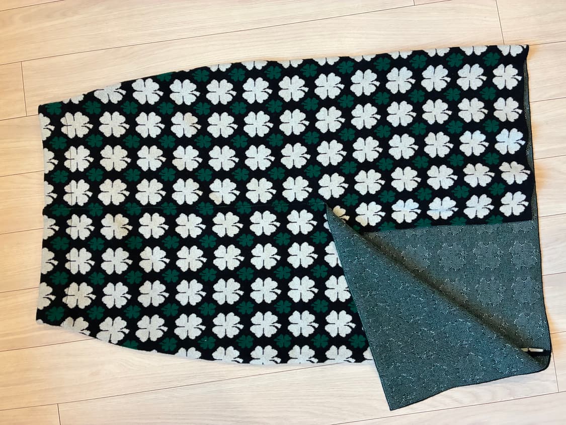 EQL x kittybunnypony 클로버니트스커트🍀 상품이미지2