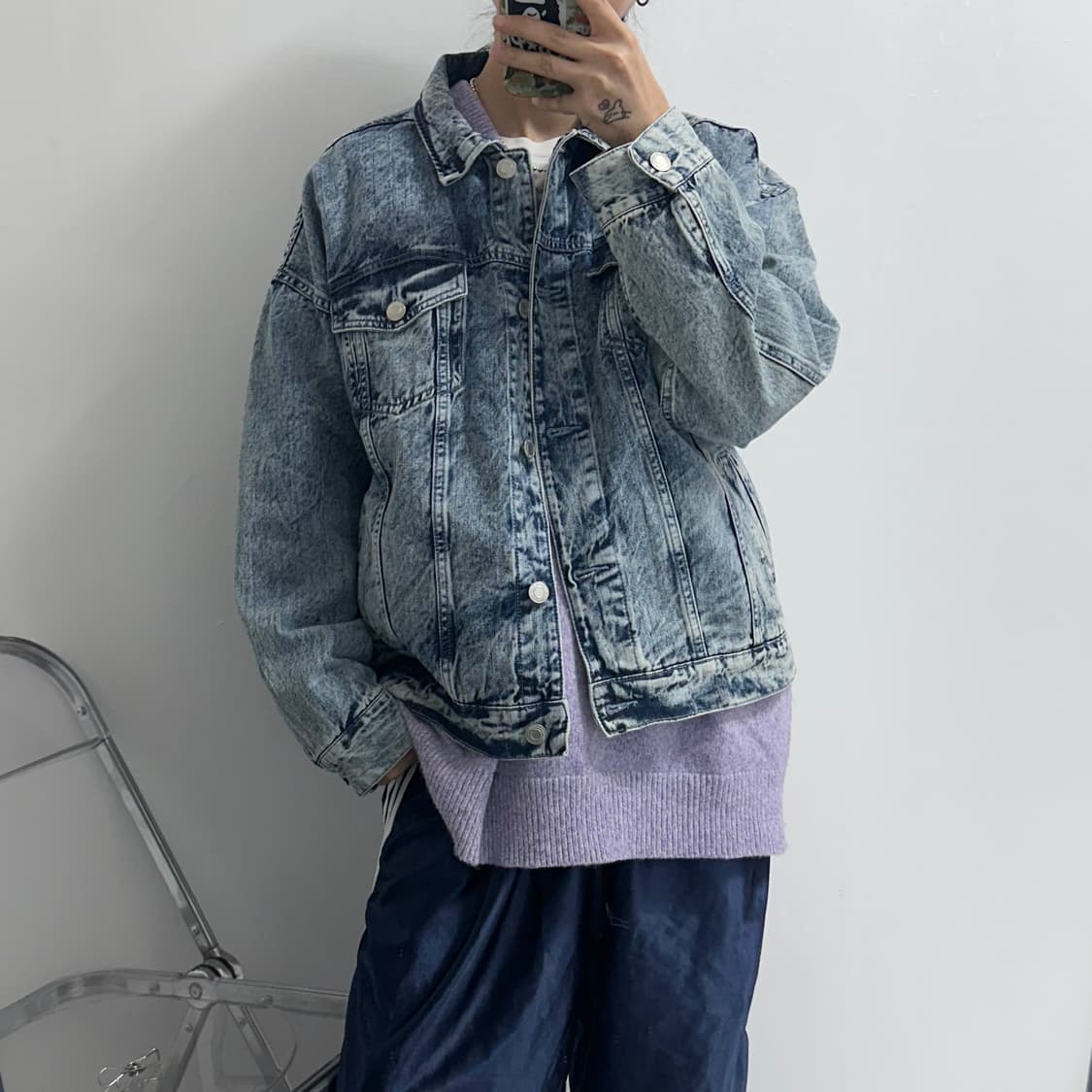 Colza 워싱 데님 트러커자켓 japanese vintage 상품이미지1